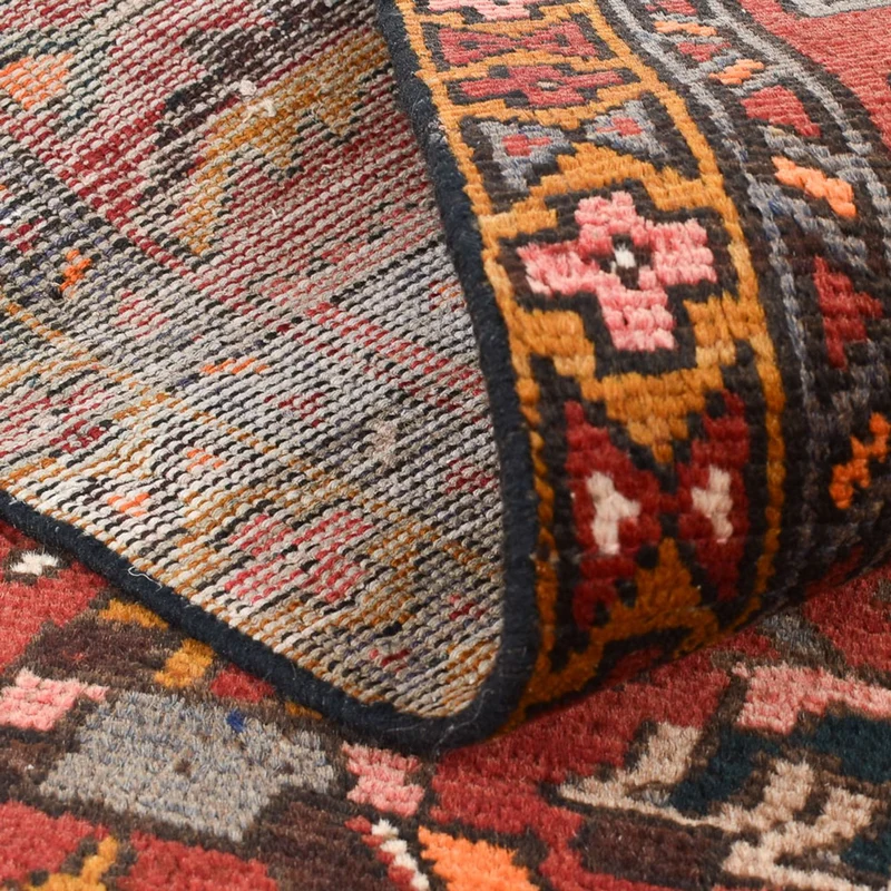 Hamadan Teppich 92x322cm - Perserteppich - terrakotta