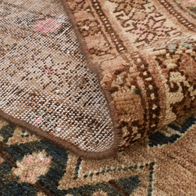 Vintage Teppich 126x186cm - hellrot