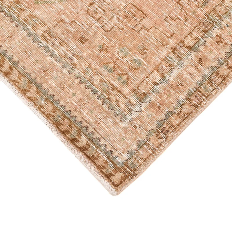 Vintage Teppich 107x158cm - dunkelbeige