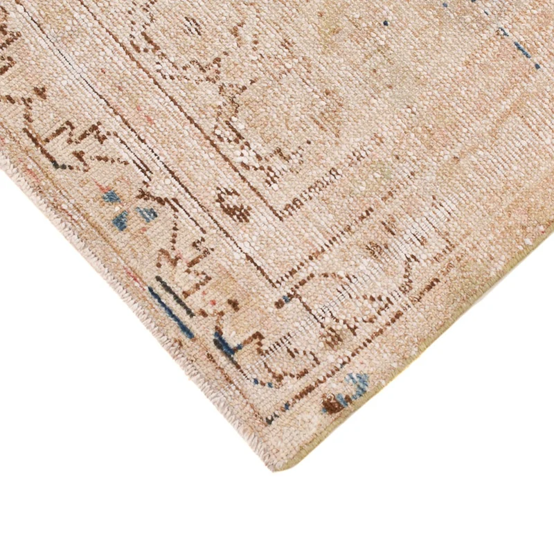 Vintage Teppich 108x148cm - blau
