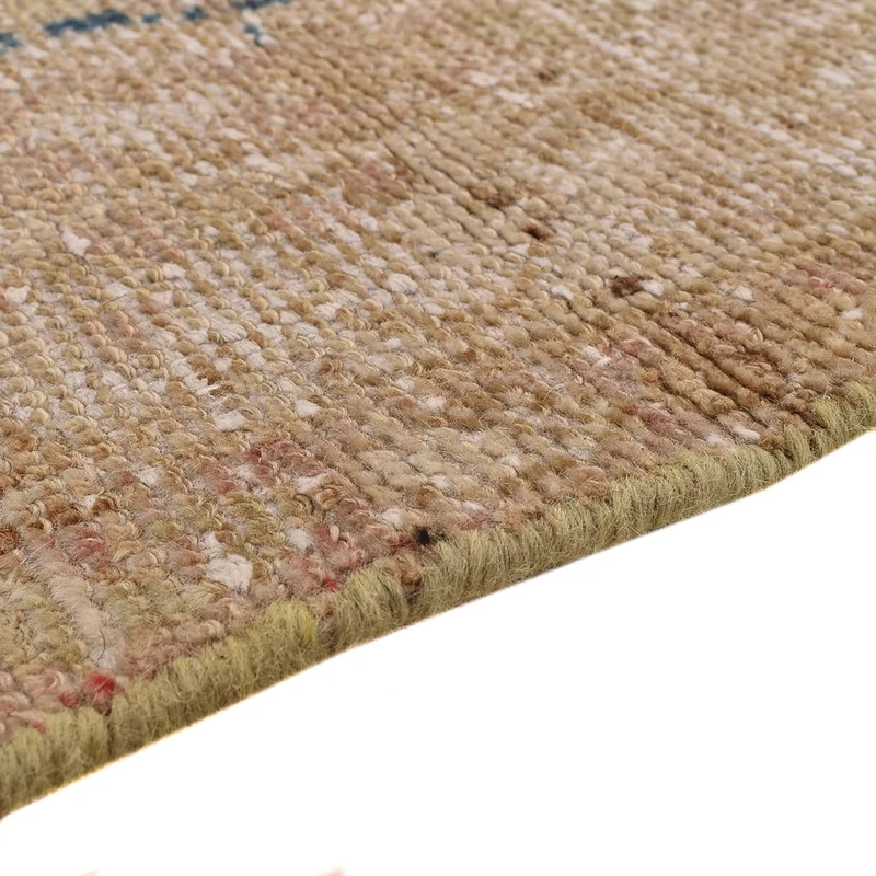Vintage Teppich 108x148cm - blau