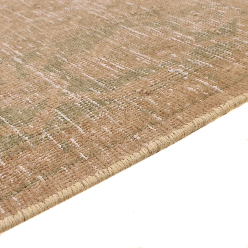 Vintage Teppich 145x206cm - dunkelbeige