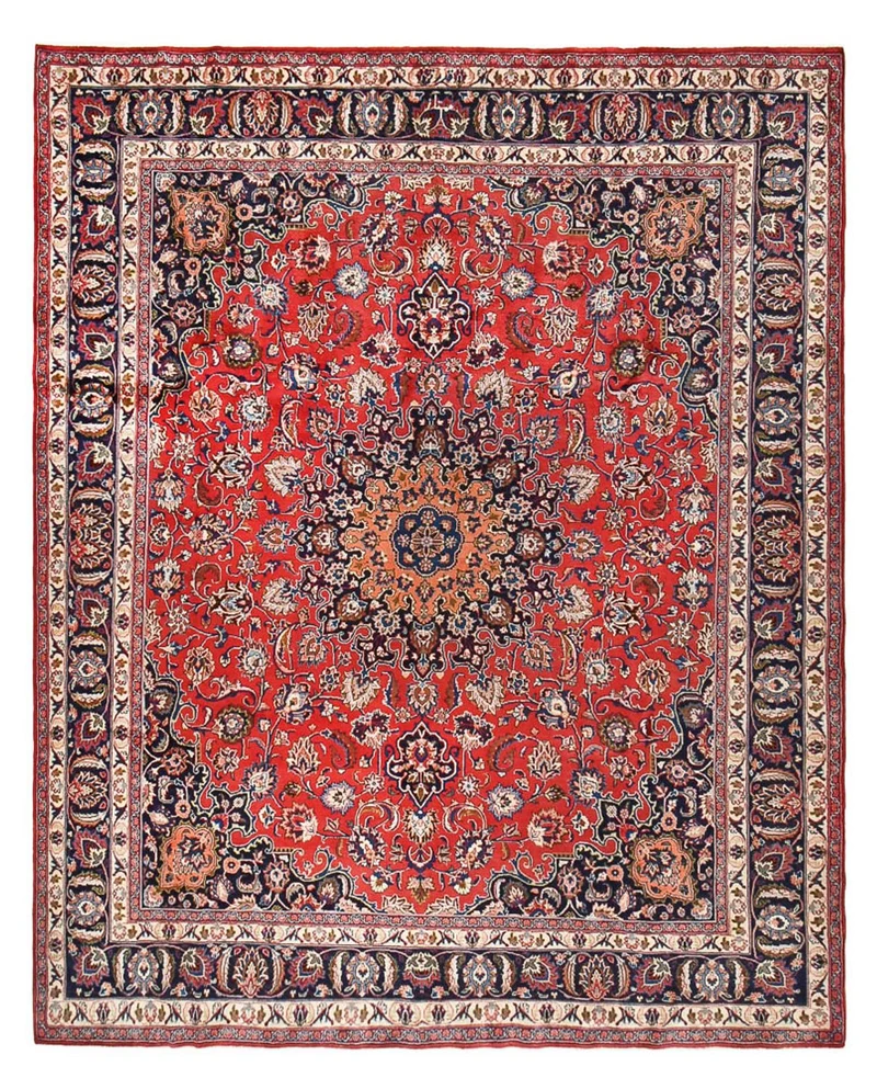 Maschad Teppich 294x358cm - Perserteppich - rot