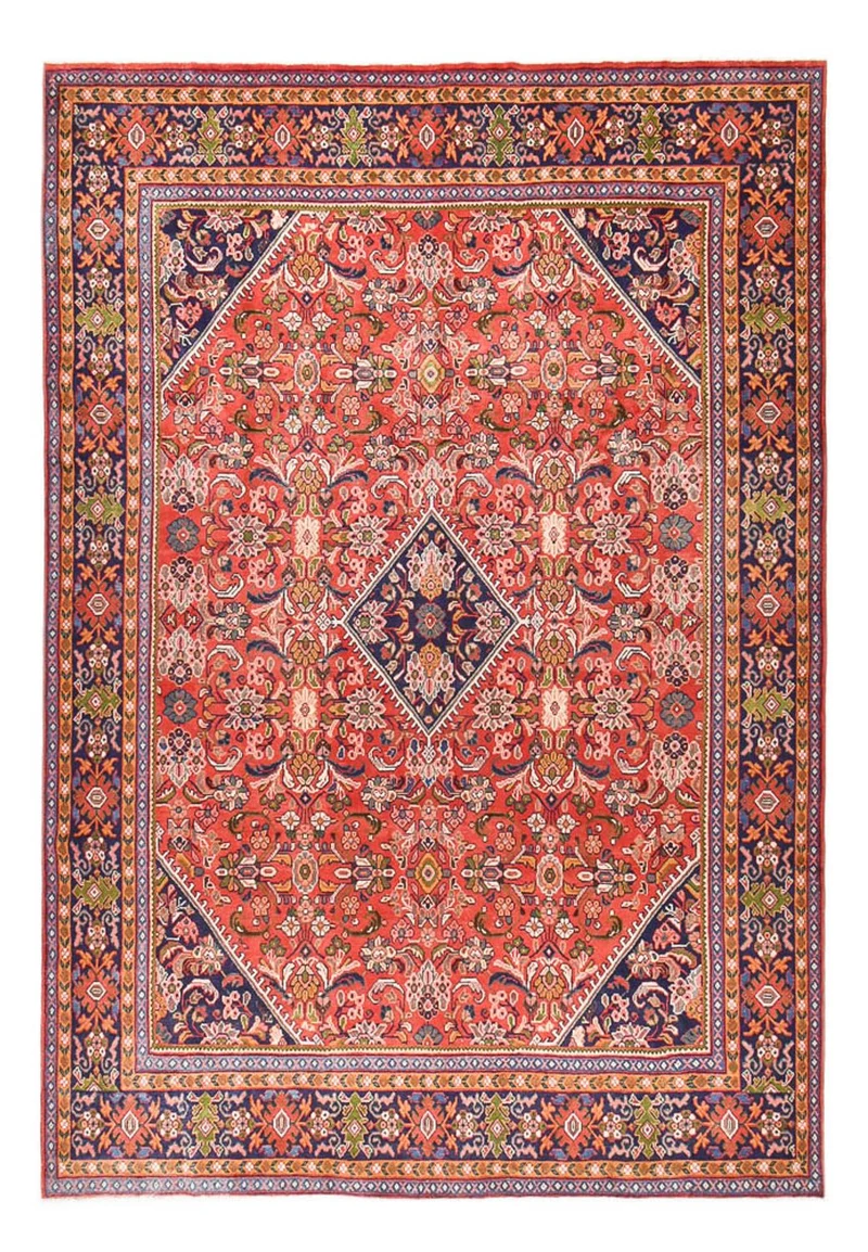 Mahal Teppich 286x400cm - Perserteppich - rot