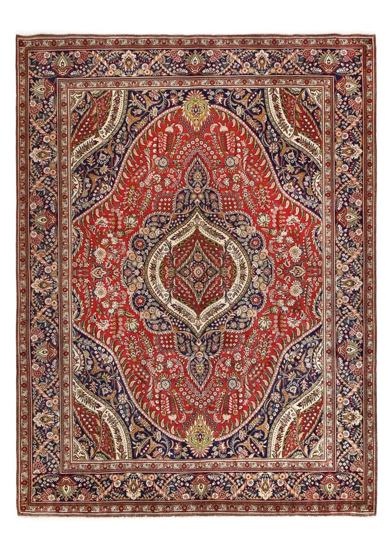 Täbriz Teppich 295x393cm - Perserteppich - rot