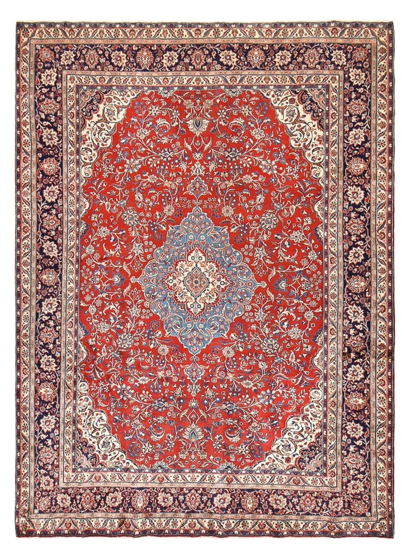 Hamadan Teppich 269x364cm - Perserteppich - rot