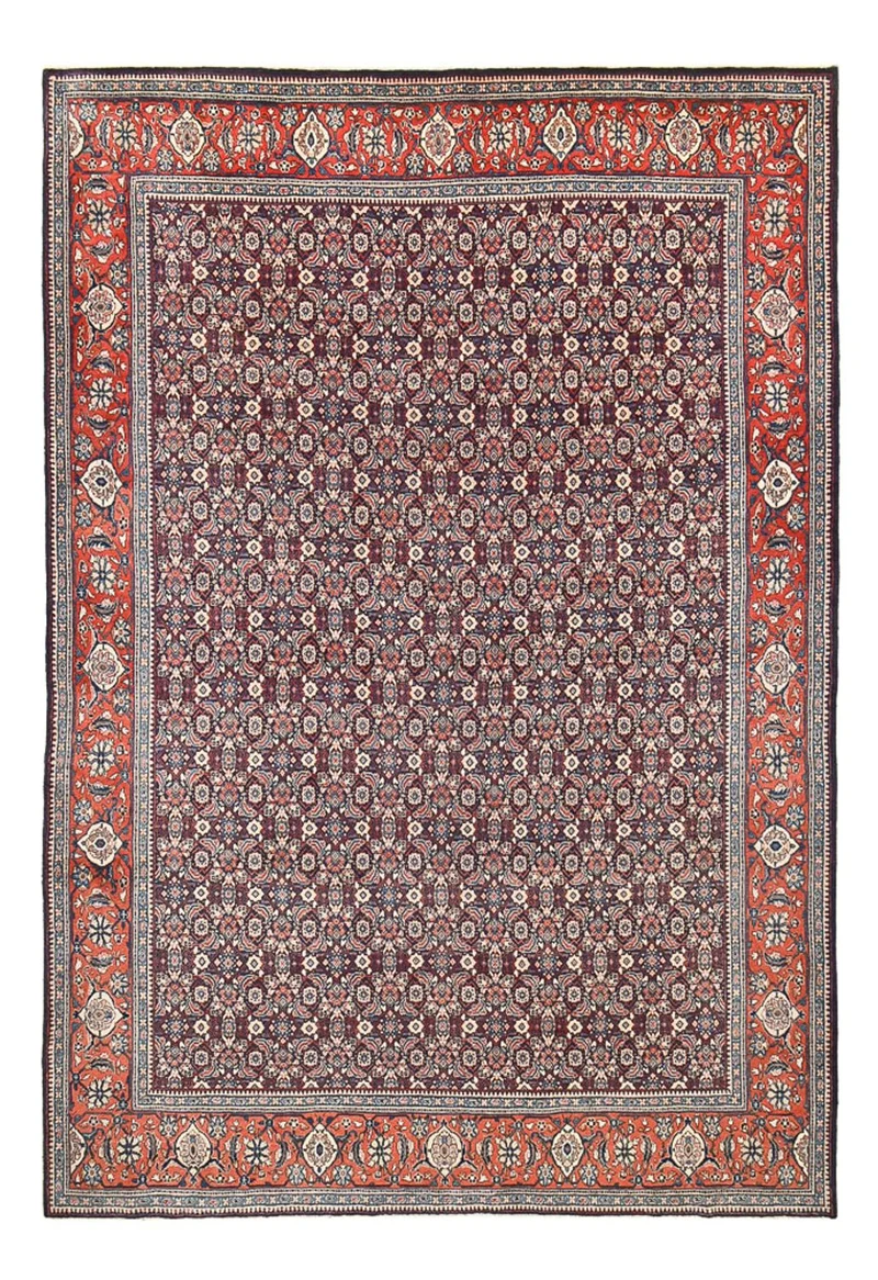 Mahal Teppich 277x399cm - Perserteppich - dunkelblau