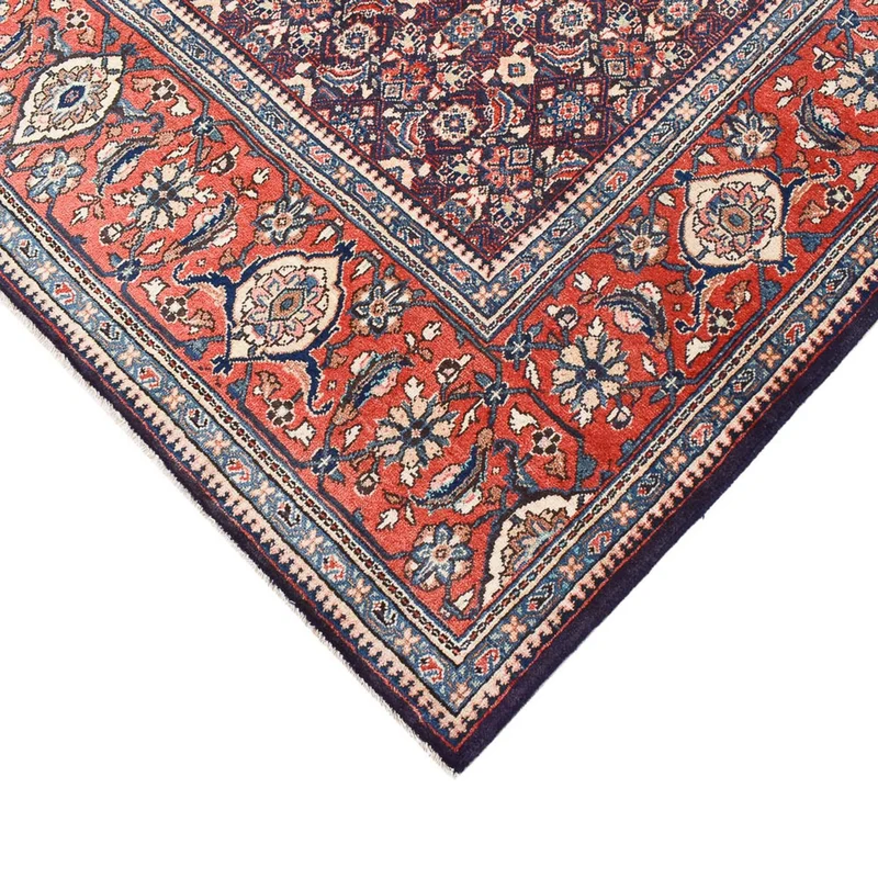 Mahal Teppich 277x399cm - Perserteppich - dunkelblau