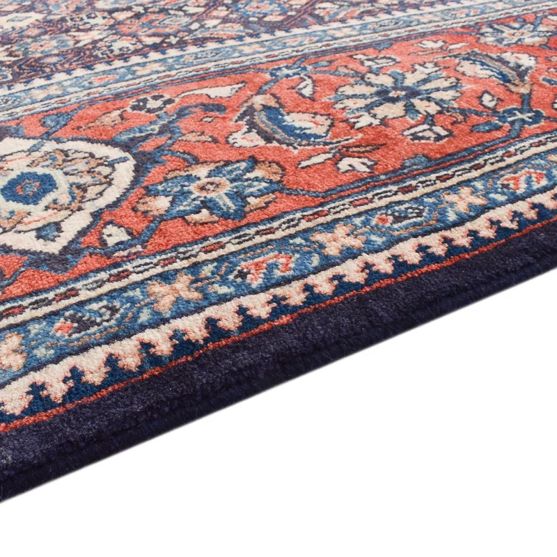 Mahal Teppich 277x399cm - Perserteppich - dunkelblau