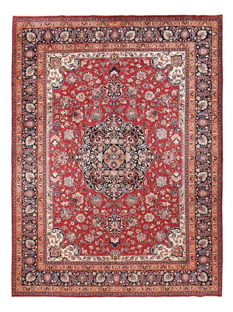Maschad Teppich 297x389cm - Perserteppich - rot