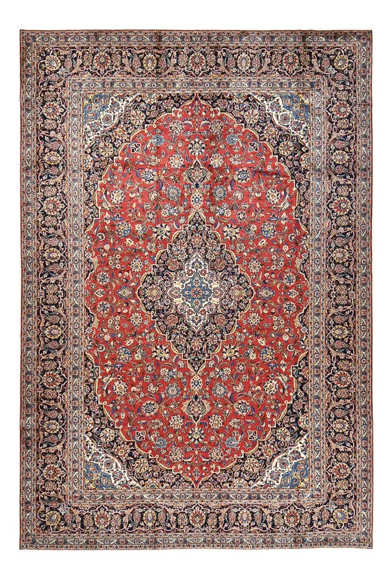 Keshan Teppich 306x459cm - Perserteppich - rot