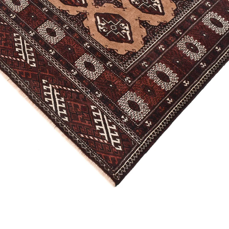 Turkaman Teppich - 198 x 295 cm - hellbeige
