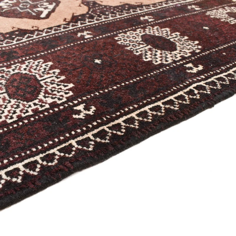Turkaman Teppich - 198 x 295 cm - hellbeige