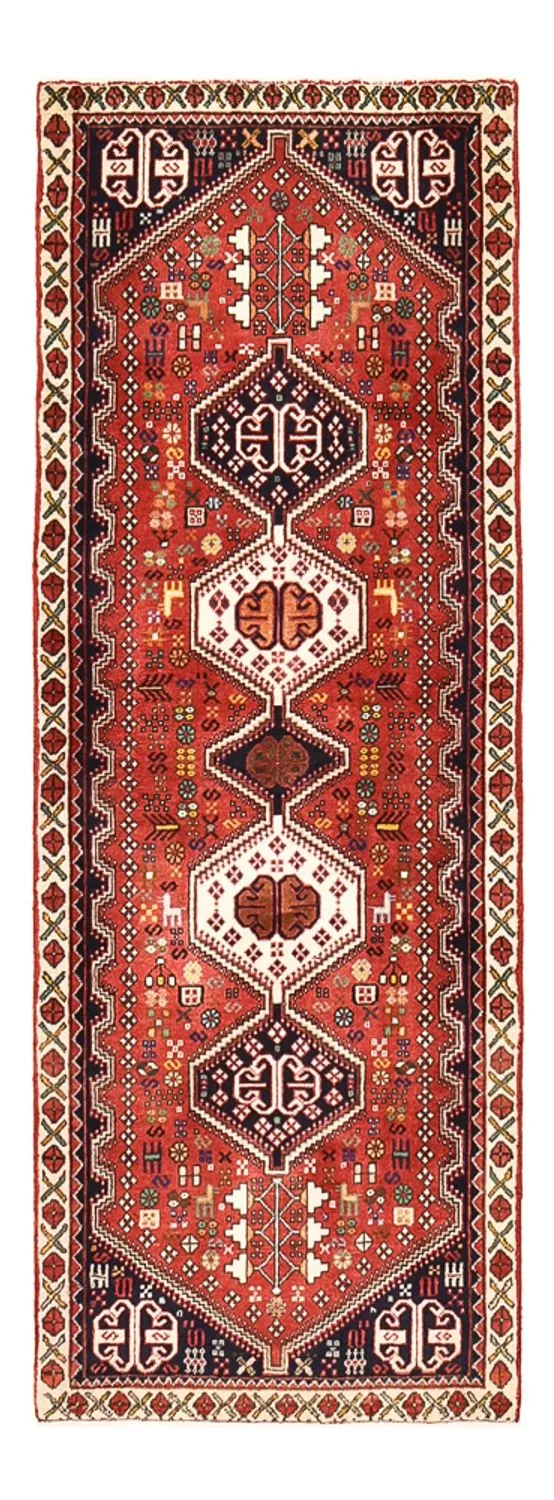Ardebil Teppich 72x195cm - Perserteppich - rot