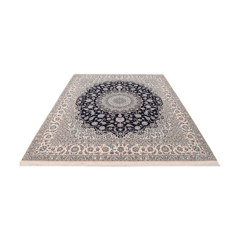 Perserteppich - Nain - Premium - 254 x 306 cm - dunkelblau
