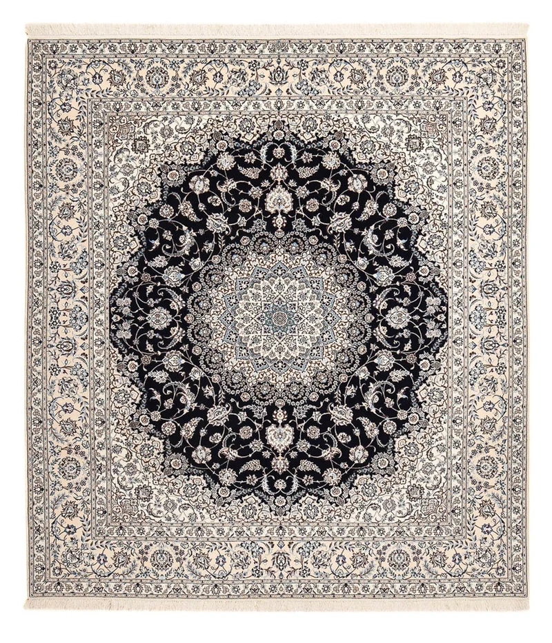 Nain - 6La Teppich 254x300cm - Perserteppich - dunkelblau