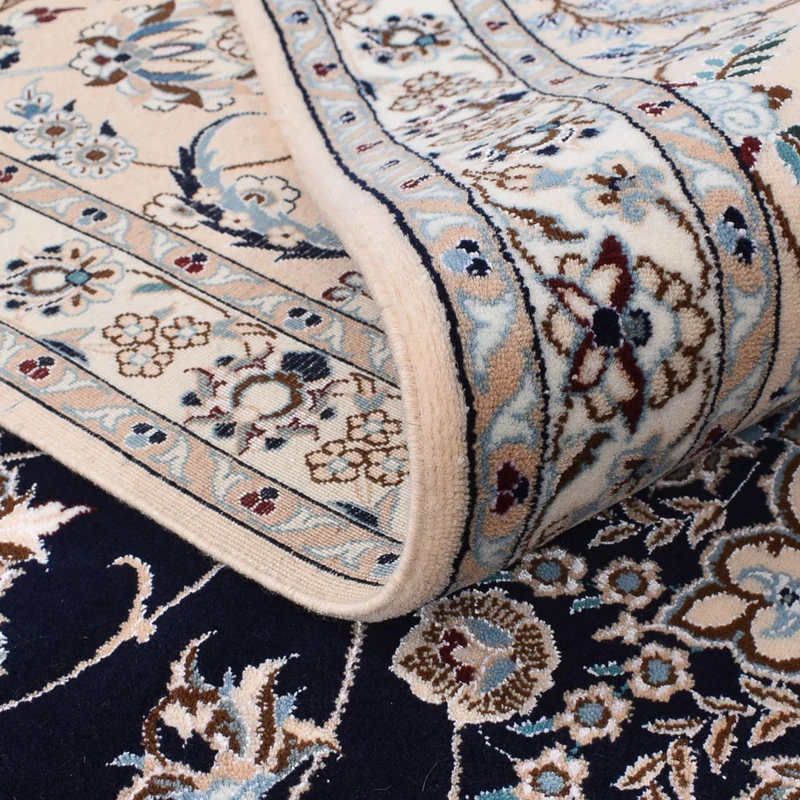 Nain - 6La Teppich 254x300cm - Perserteppich - dunkelblau