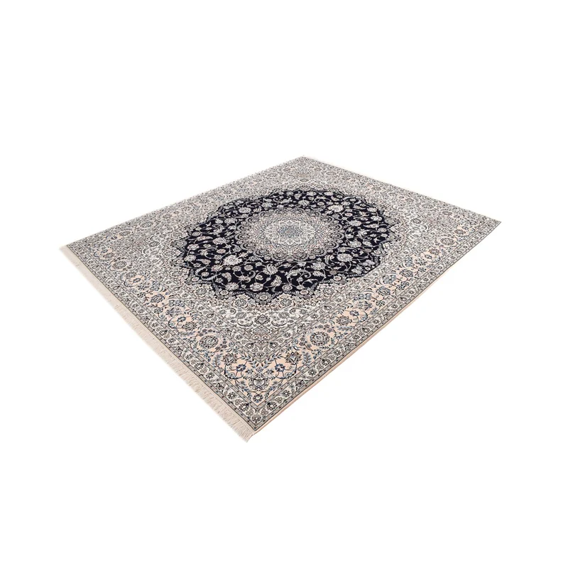 Nain - 6La Teppich 254x300cm - Perserteppich - dunkelblau