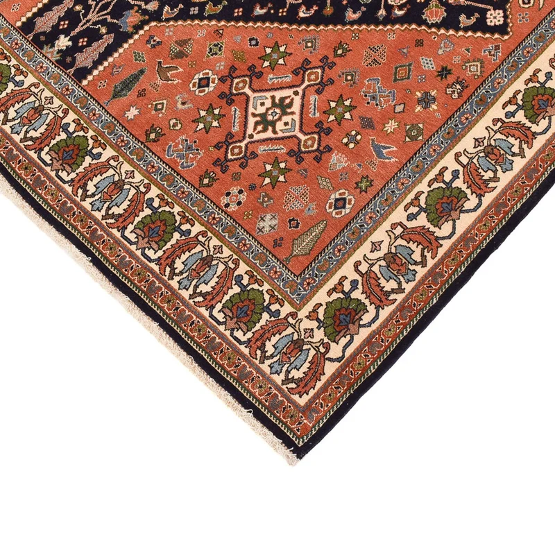 Kaschkuli Teppich 169x233cm - Perserteppich - dunkelblau