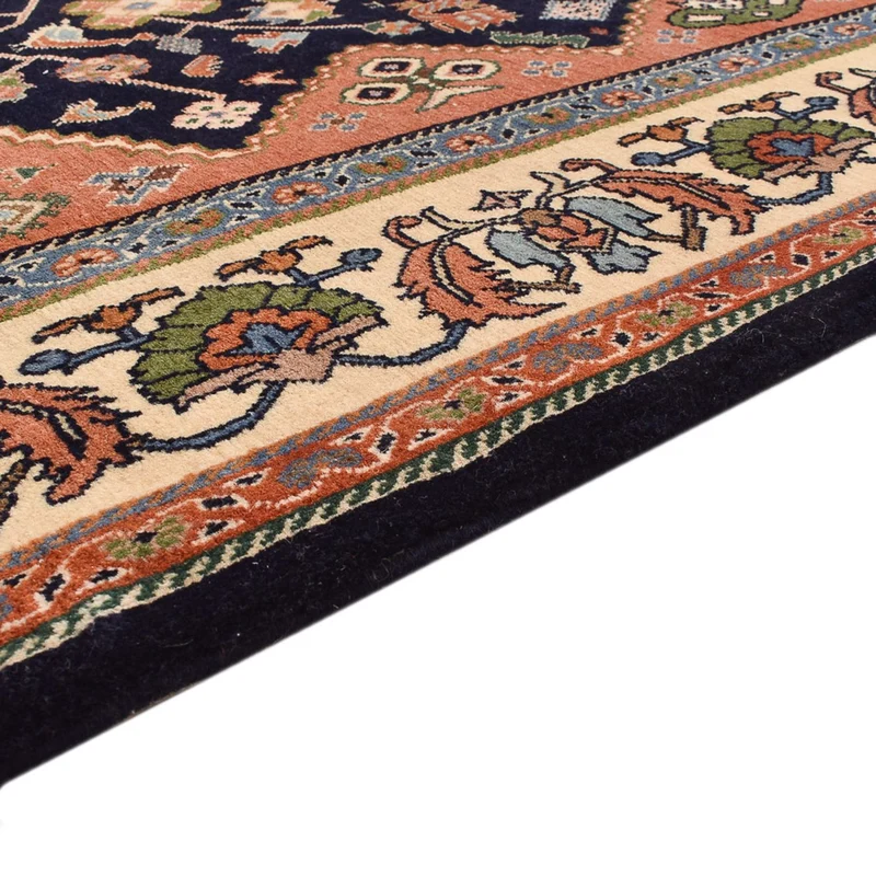 Kaschkuli Teppich 169x233cm - Perserteppich - dunkelblau