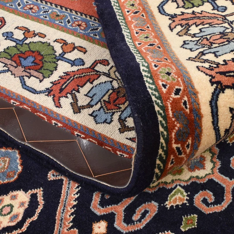 Kaschkuli Teppich 169x233cm - Perserteppich - dunkelblau