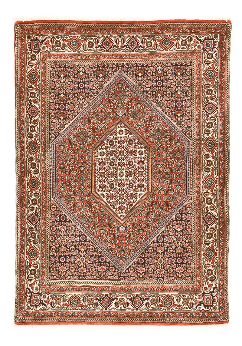 Bidjar Teppich 108x154cm - Perserteppich - rost