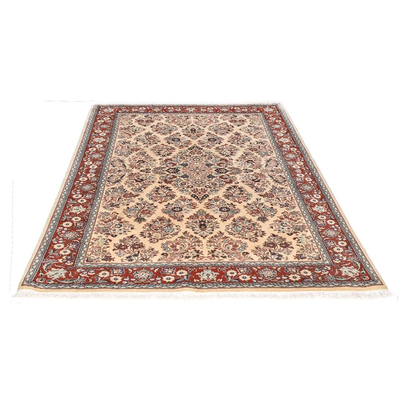 Sarough Teppich 134x208cm - Perserteppich - creme