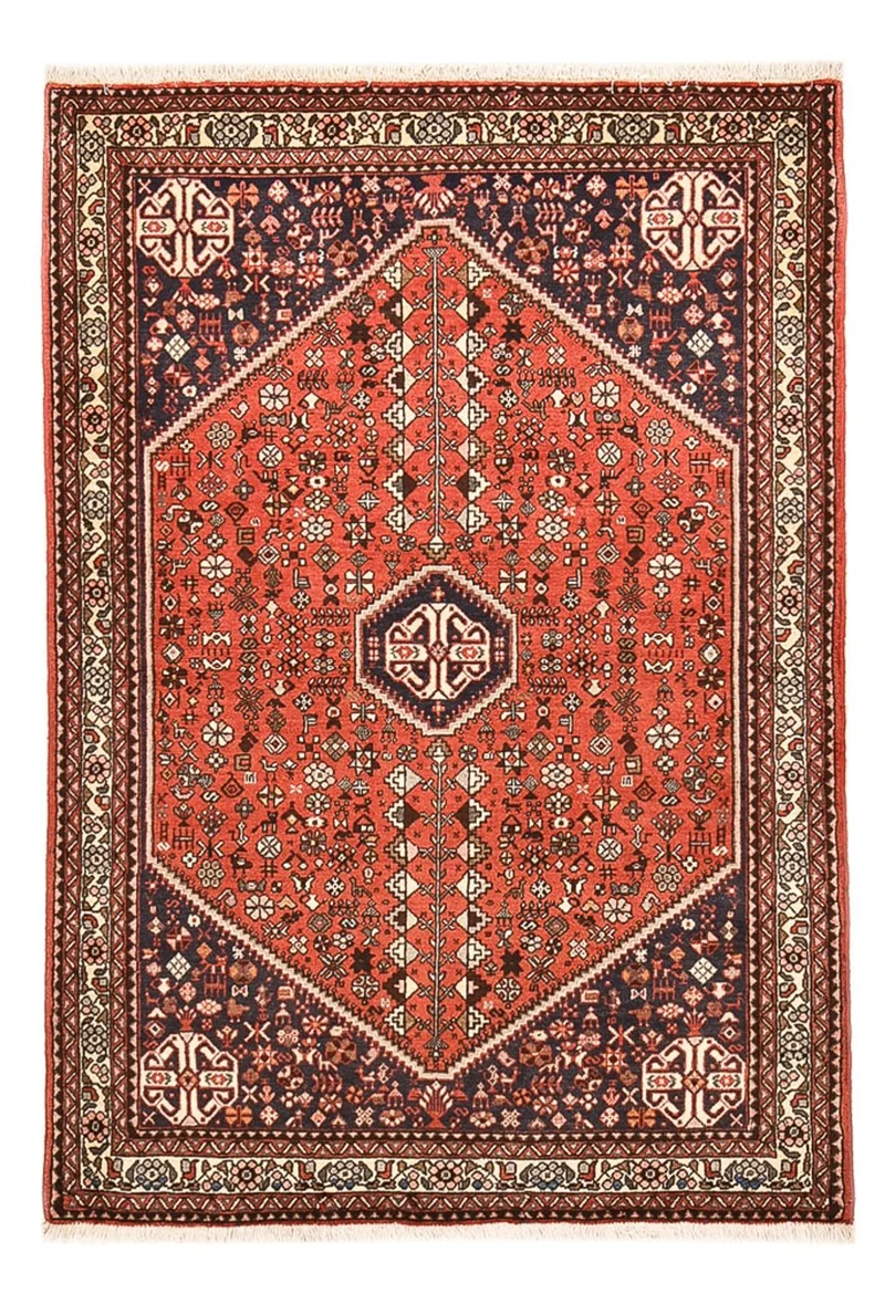Kaschkuli Teppich 104x155cm - Perserteppich - rot