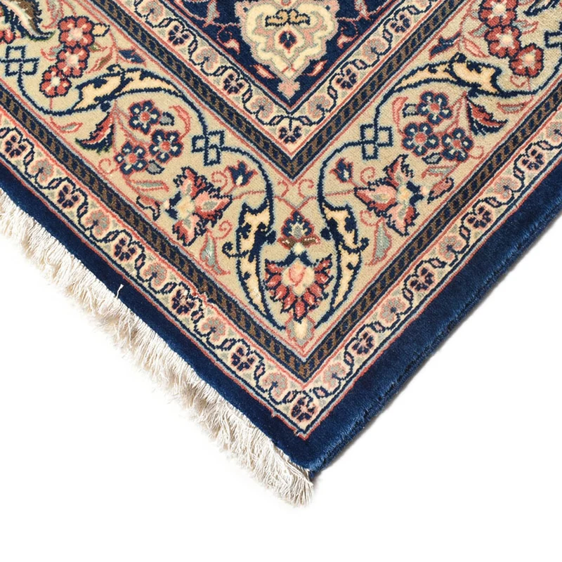Sarough Teppich 145x208cm - Perserteppich - dunkelblau