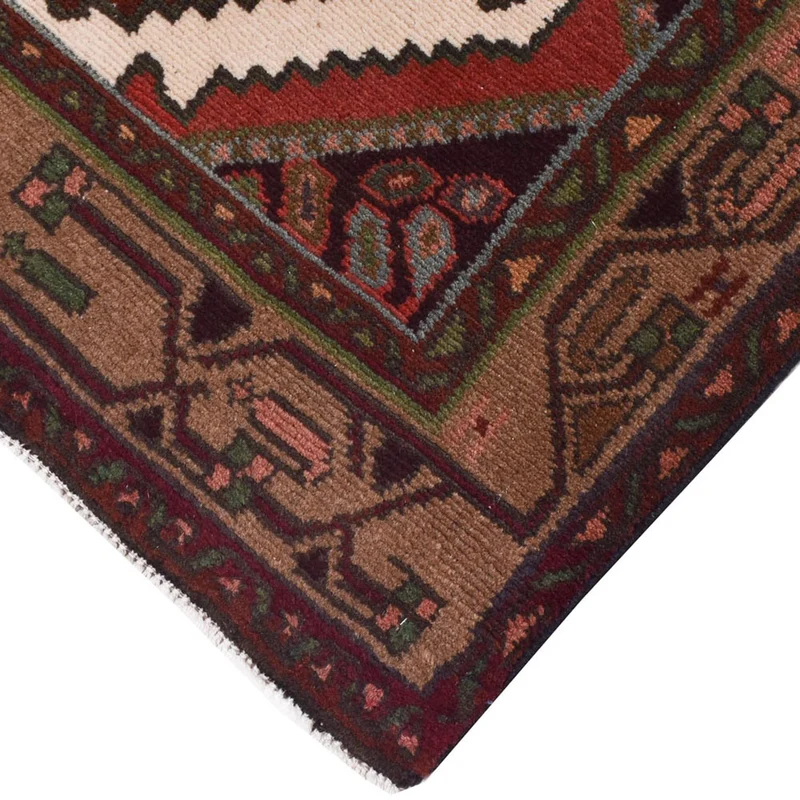 Hamadan Teppich 78x287cm - Perserteppich - rost