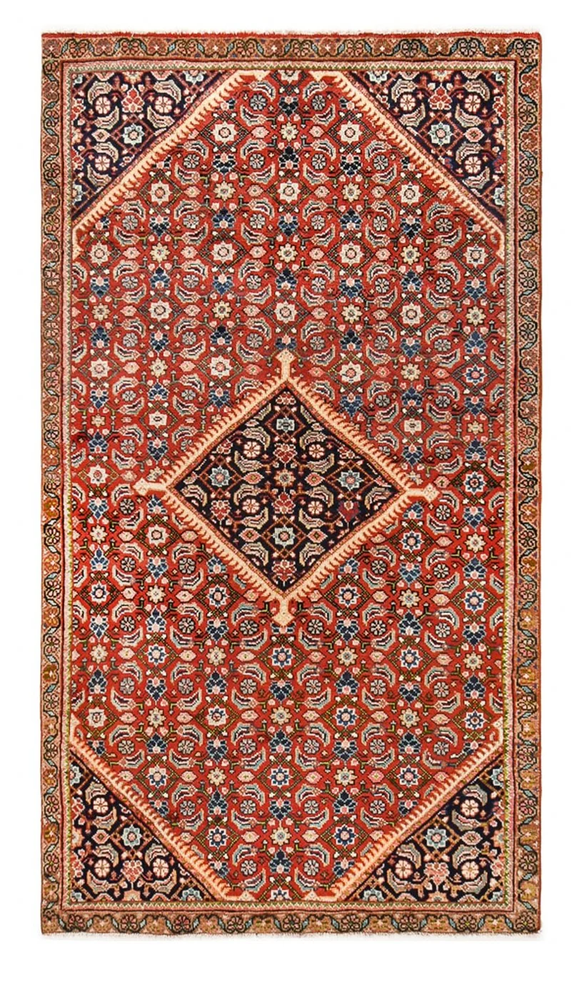 Mahal Teppich 148x263cm - Perserteppich - rot