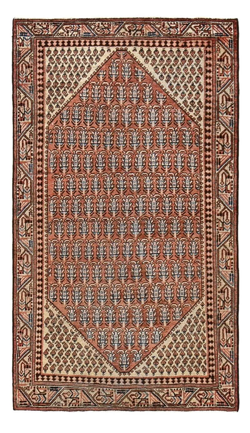 Sarab Teppich 113x197cm - Perserteppich - rost