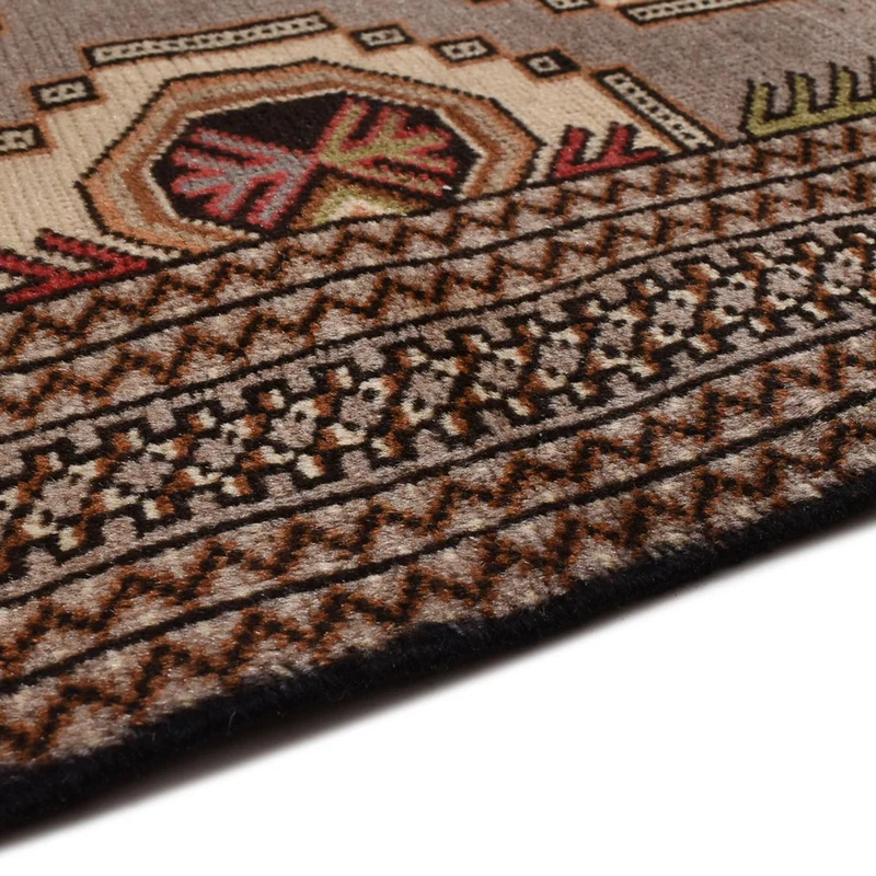 Turkaman Teppich 127x188cm - Orientteppich - mehrfarbig