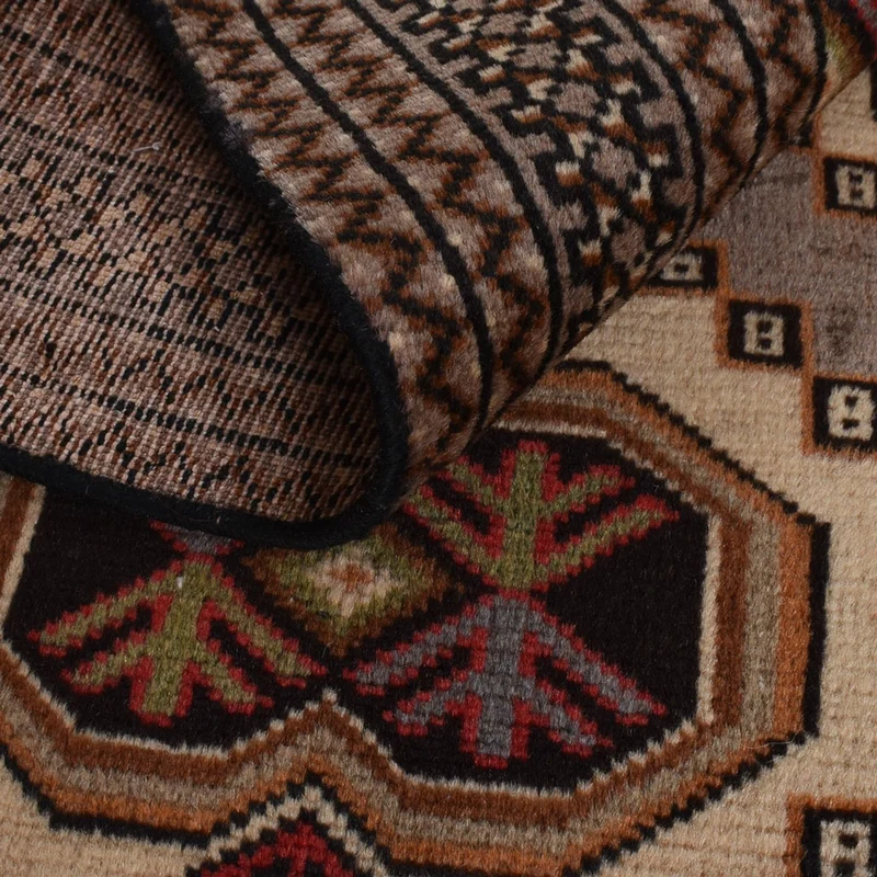 Turkaman Teppich 127x188cm - Orientteppich - mehrfarbig