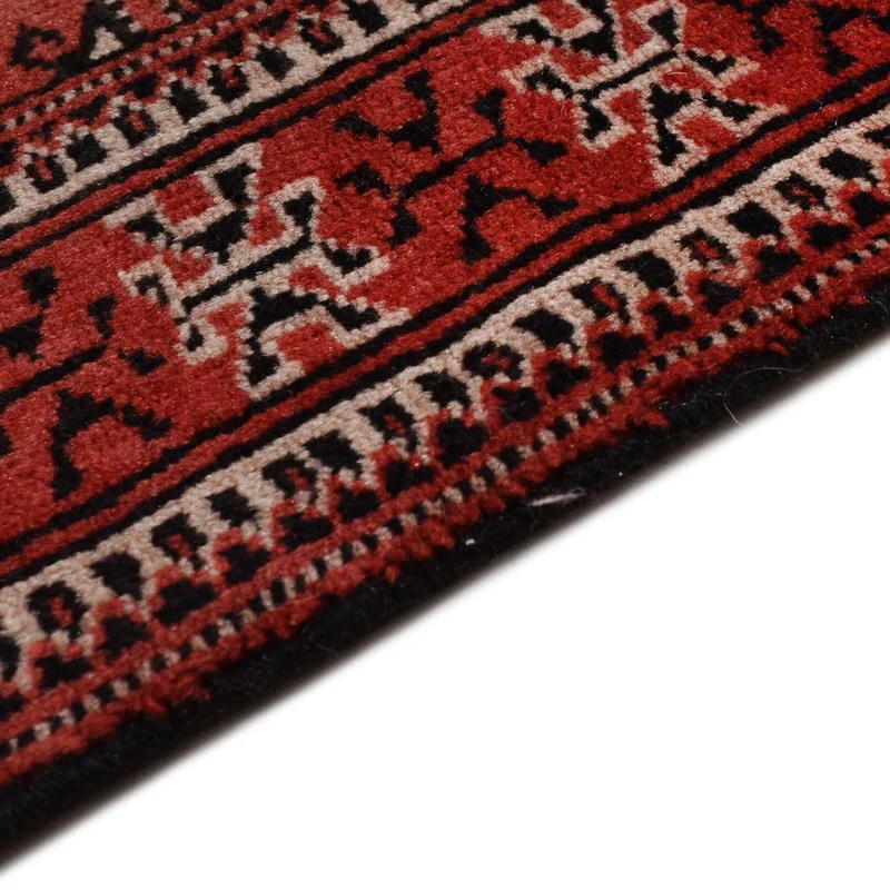 Turkaman Teppich 97x266cm - Orientteppich - rot