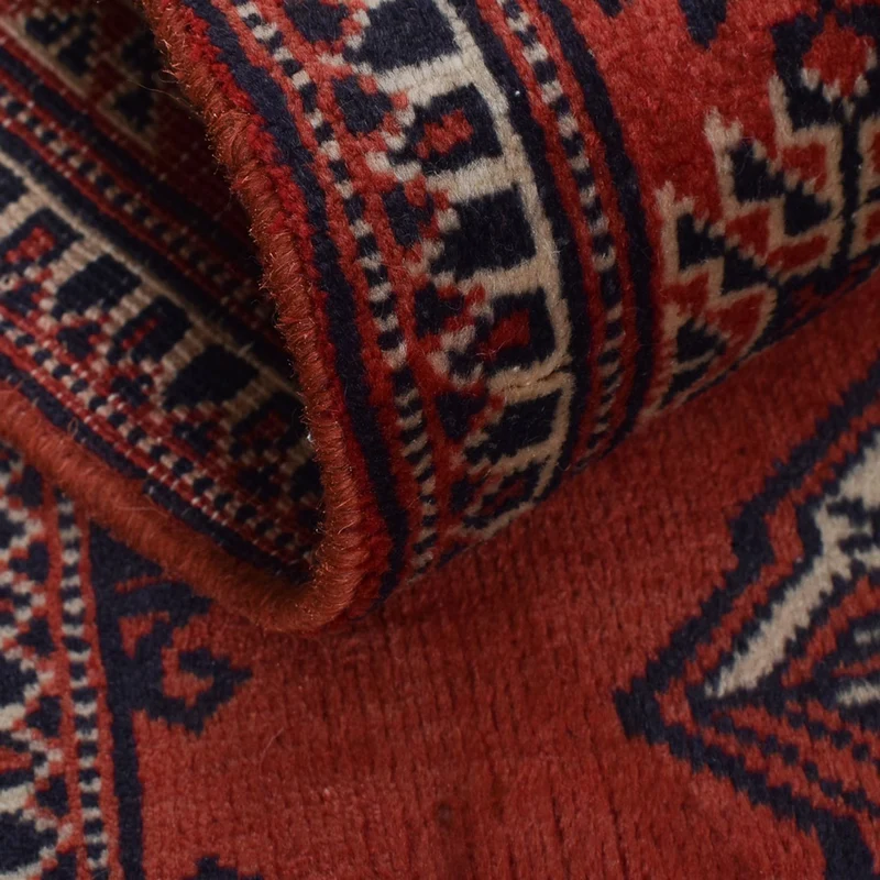 Turkaman Teppich 96x333cm - Orientteppich - rot