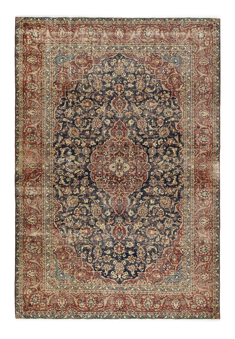 Vintage Teppich 240x350cm - hellbraun