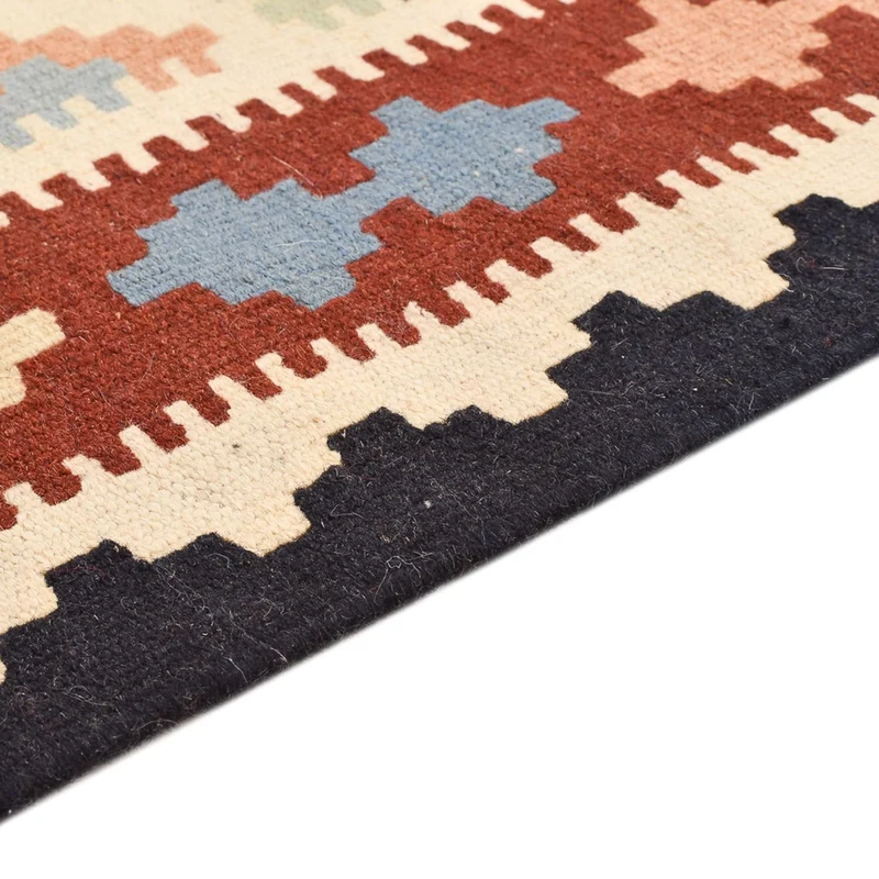 Kelim Fars Teppich 102x153cm - mehrfarbig