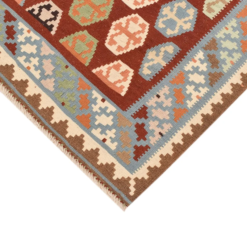 Kelim Fars Teppich 107x145cm - mehrfarbig