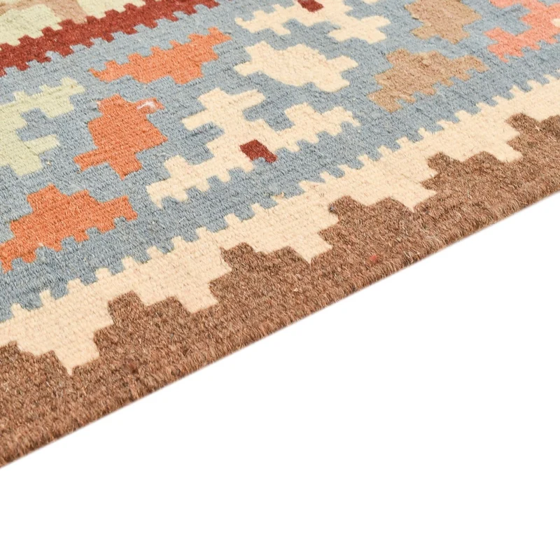 Kelim Fars Teppich 107x145cm - mehrfarbig