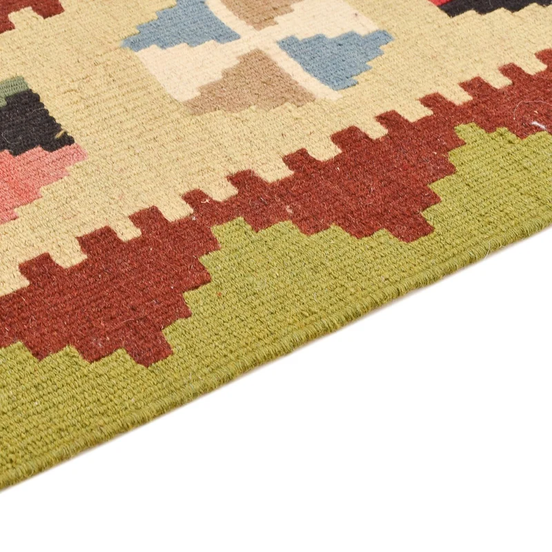 Kelim Fars Teppich 98x157cm - mehrfarbig