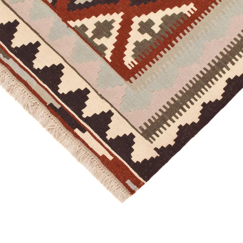 Kelim Fars Teppich 105x155cm - mehrfarbig