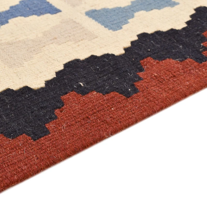Kelim Fars Teppich 110x148cm - mehrfarbig