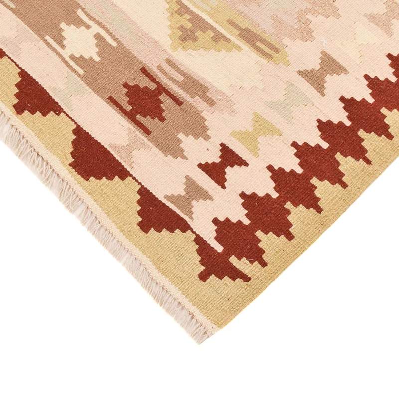 Kelim Fars Teppich 104x146cm - mehrfarbig