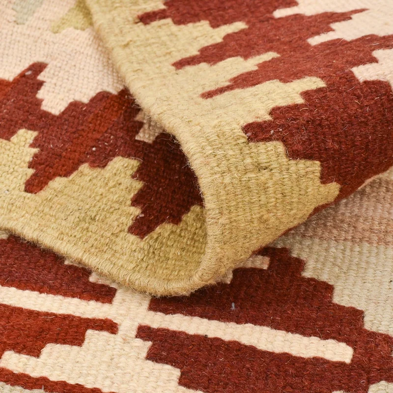 Kelim Fars Teppich 104x146cm - mehrfarbig
