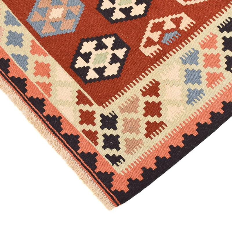 Kelim Fars Teppich 103x149cm - mehrfarbig