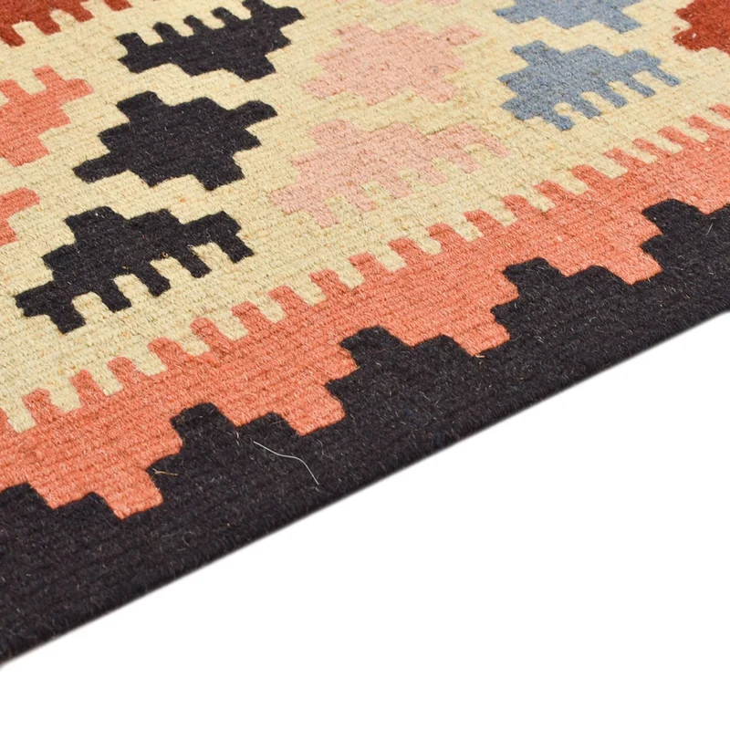 Kelim Fars Teppich 103x149cm - mehrfarbig