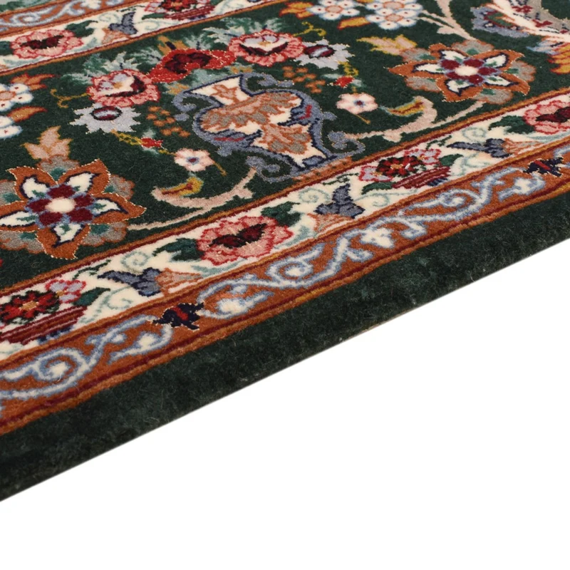 Isfahan Teppich 130x193cm - Perserteppich - türkis