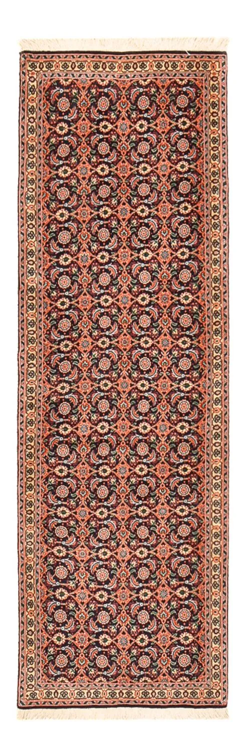 Täbriz - 50 Raj Teppich 64x192cm - Perserteppich - rost