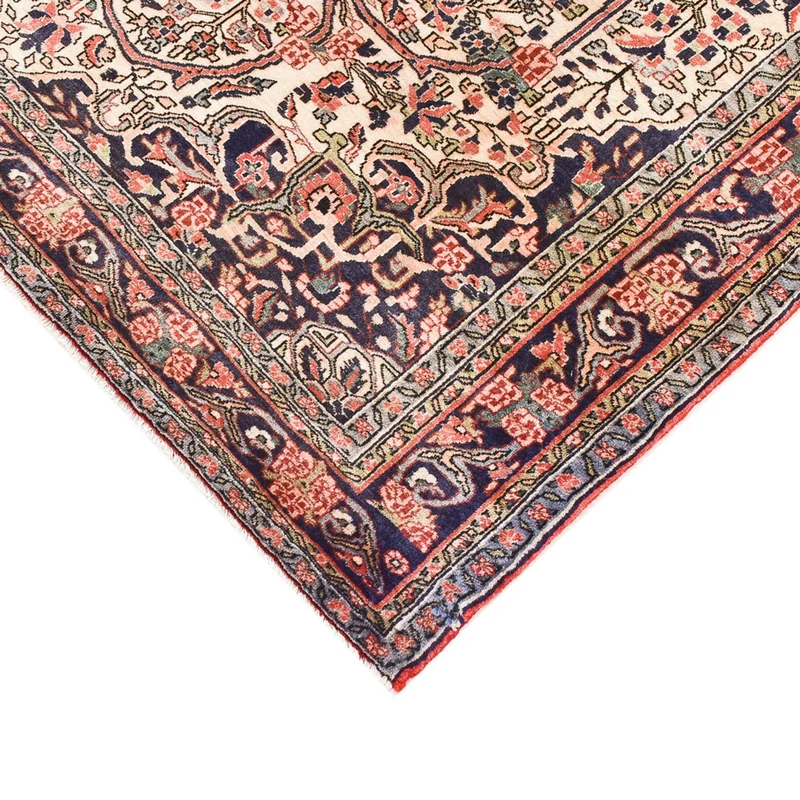 Hamadan Teppich 142x196cm - Perserteppich - mehrfarbig